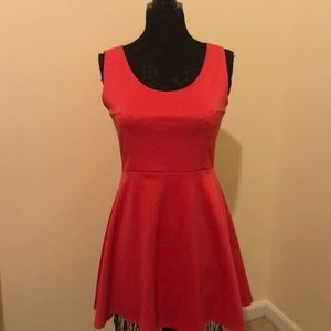 Orange Party Dress